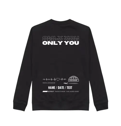 Felpa unisex only you 1 - hd