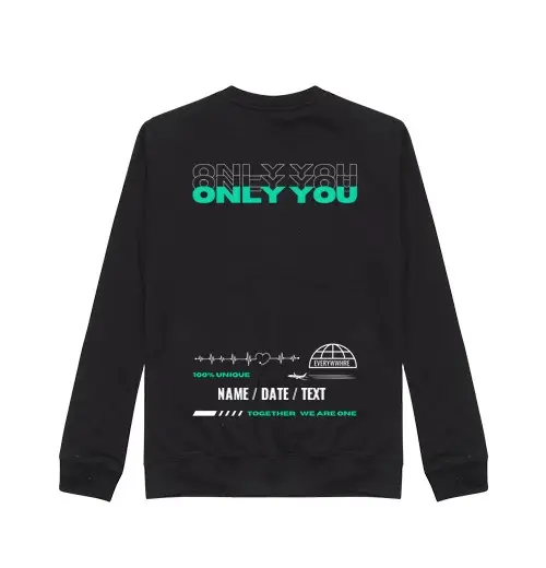 Felpa unisex only you 2 - hd