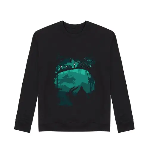 Felpa unisex principessa mononoke - principessa di foerst