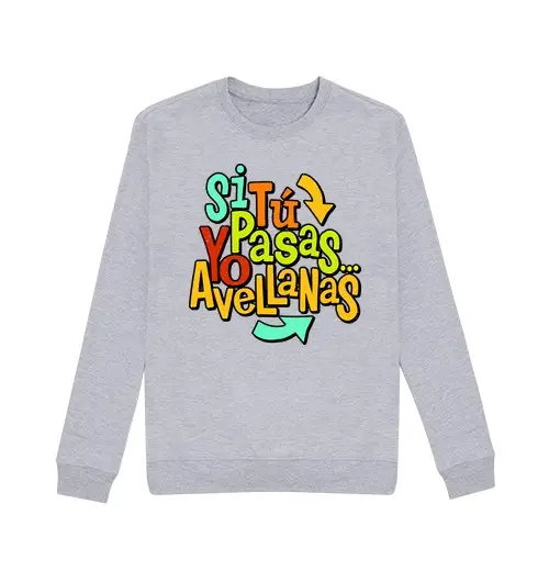 Felpa unisex se passi io ho lei nas