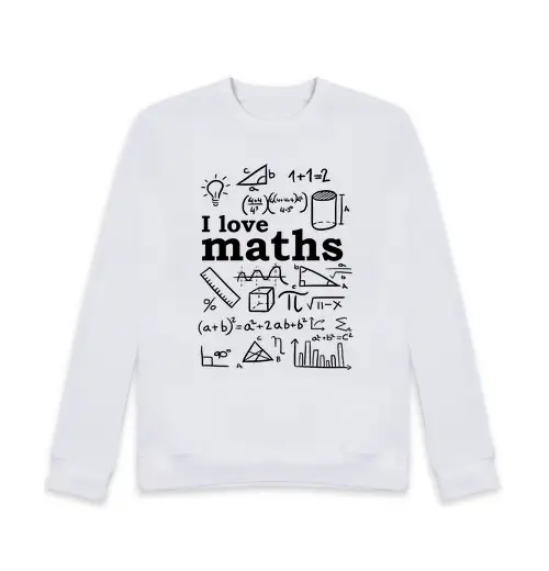 Felpa unisex Uomo, felpa, bianca