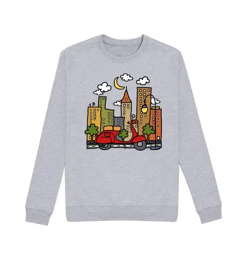 Felpa unisex Vespa per il CiU dad