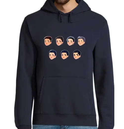 Felpa uomo con cappuccio Disegno 2752653