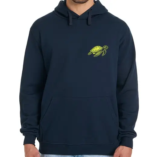 Felpa uomo con cappuccio Felpa con cappuccio unisex, blu marino