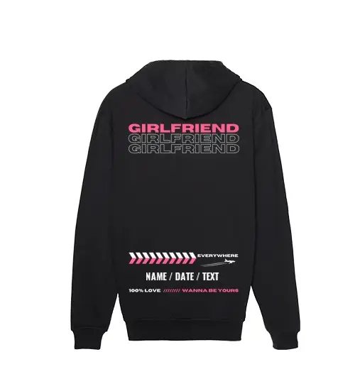 Felpa uomo con cappuccio fidanzata 2 - alta definizione