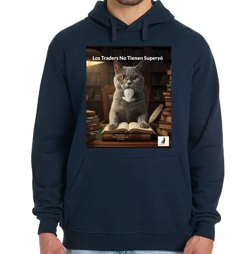 Felpa uomo con cappuccio i trader non hanno - capitalista