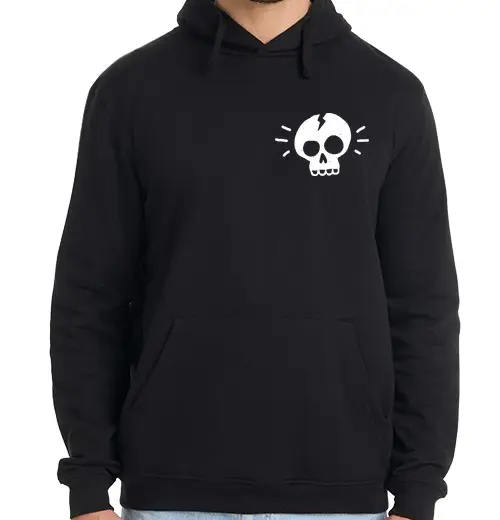 Felpa uomo con cappuccio non mi dà vita