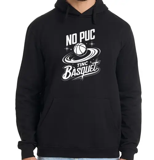 Felpa uomo con cappuccio Non ne ho mai abbastanza che te