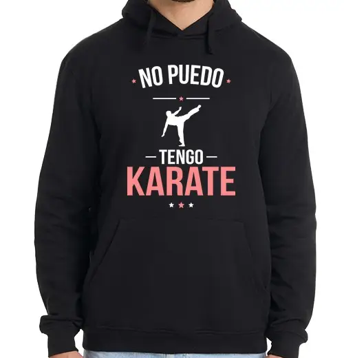 Tostadora Felpa uomo con cappuccio Non posso ho ka rat e in cotone e