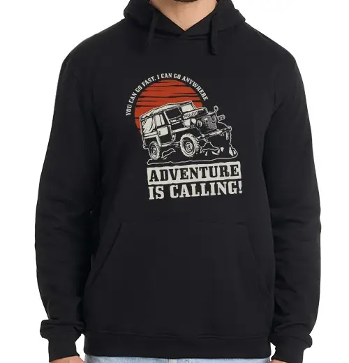 Felpa uomo con cappuccio of Froad adventure