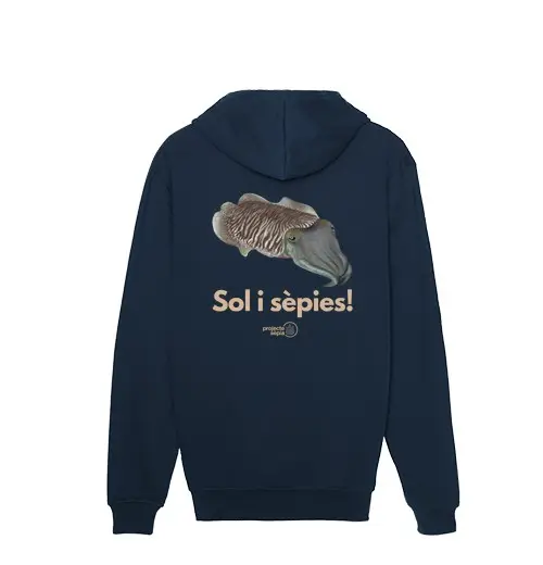 Felpa uomo con cappuccio sol i sepies dessuadora