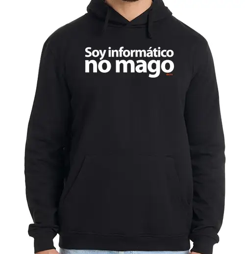 Felpa uomo con cappuccio sono in soffitta di form