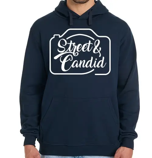 Felpa uomo con cappuccio tree t e can fare bianco