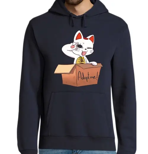 Felpa uomo con cappuccio vecchio turbo