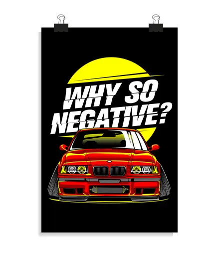 Poster verticale 2 3 - (20 x 30 cm) BMW E36