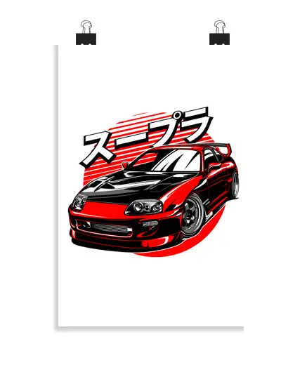 Poster verticale 2 3 - (20 x 30 cm) rete sovrastante