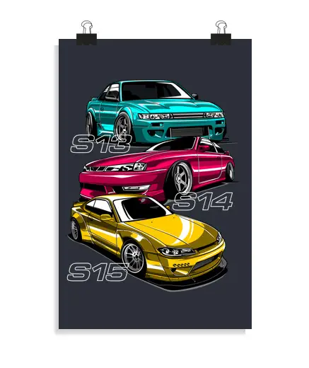 Poster verticale 2 3 - (20 x 30 cm) stampeio a S