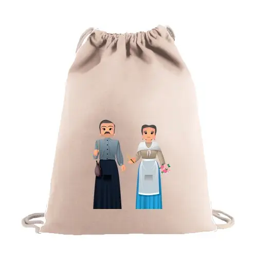 Sacca sportiva motxilla gegants mataro zinc senies