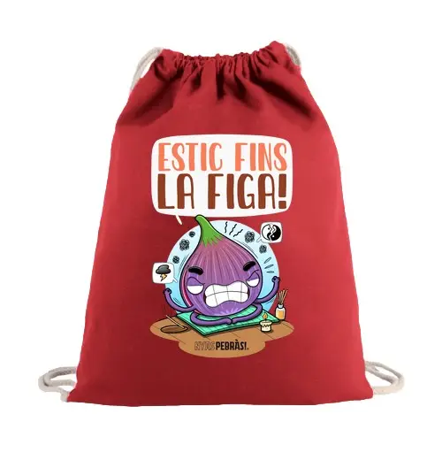 Sacca sportiva pinne estetiche la figa