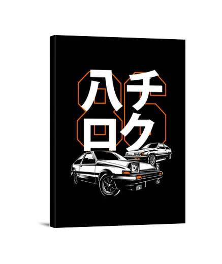 Stampa Su Tela Verticale 3 4 hachiroku