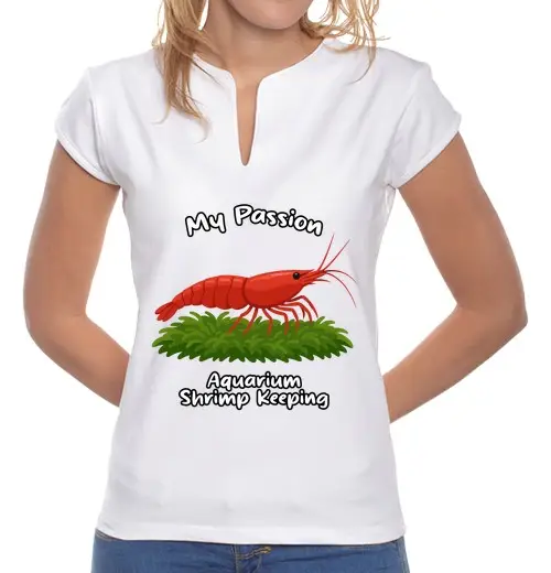 T-shirt donna colletto alla coreana lover della ciliegia rossa