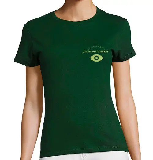 T-shirt donna taglio classico maniche corte t-shirt della speranza