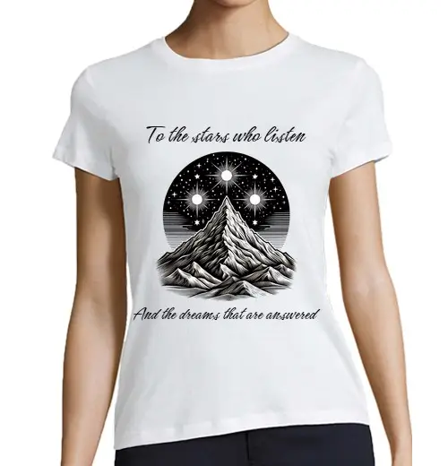 T-shirt donna taglio classico maniche corte velaris