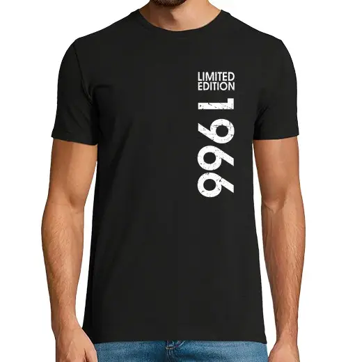 T-shirt uomo manica corta 1966 limitato-verticale 000020