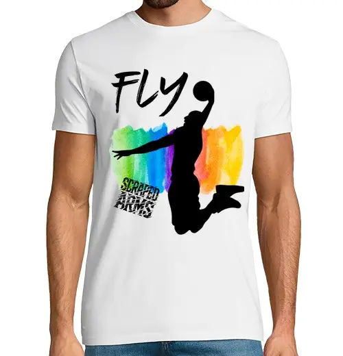 T-shirt uomo manica corta ape le arms - fly 3