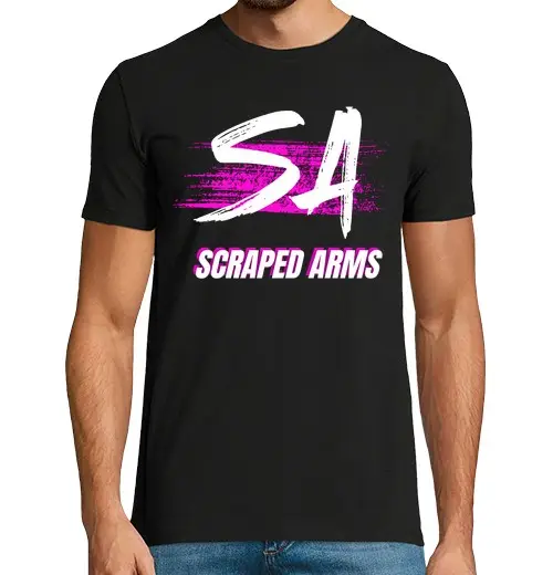 T-shirt uomo manica corta ape le arms - sa - purple