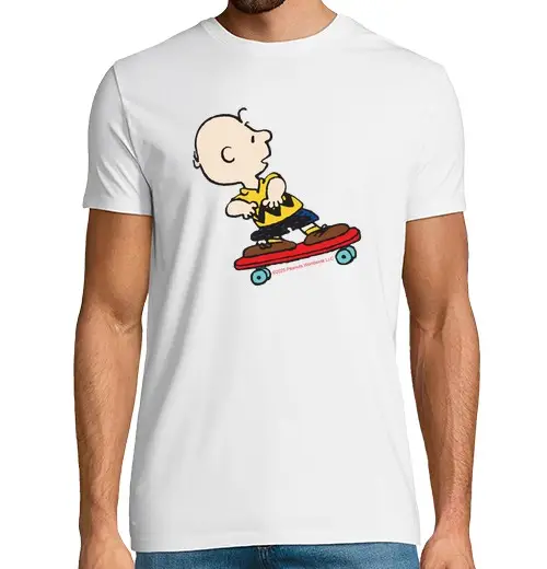 Tostadora Maglia uomo manica corta Charlie marrone in cotone