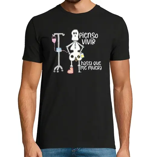 T-shirt uomo manica corta monseletto bianco