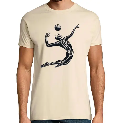 T-shirt uomo manica corta pallavolo