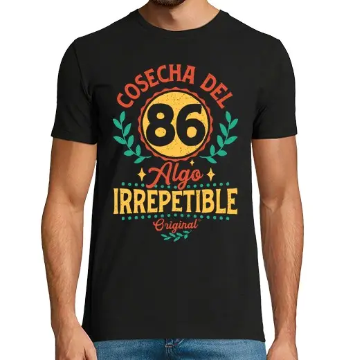 T-shirt uomo manica corta raccolta dell86 irripetibile