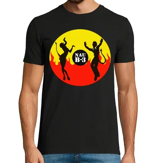 T-shirt uomo manica corta samarreta curta home nau dimonis