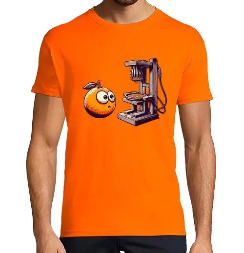 Tostadora T-shirt Uomo Arancione 2721846