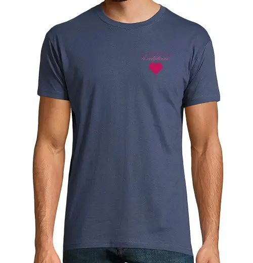 T-shirt uomo manica corta t-shirt amore