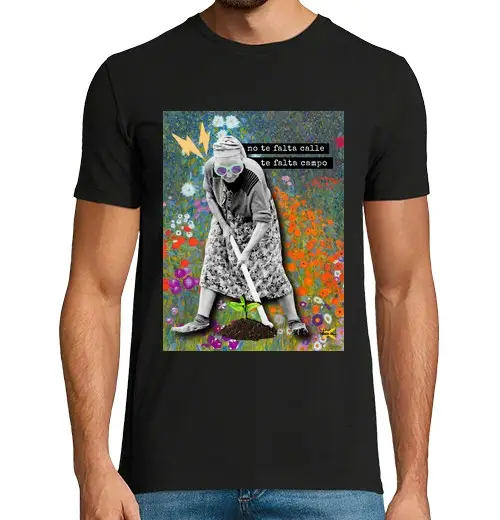 T-shirt uomo manica corta t-shirt da uomo non ti manca la strada, ti manca il campo