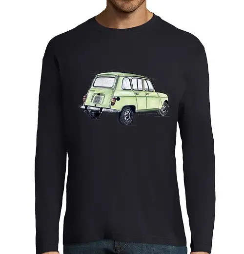 T-shirt uomo manica lunga 4l