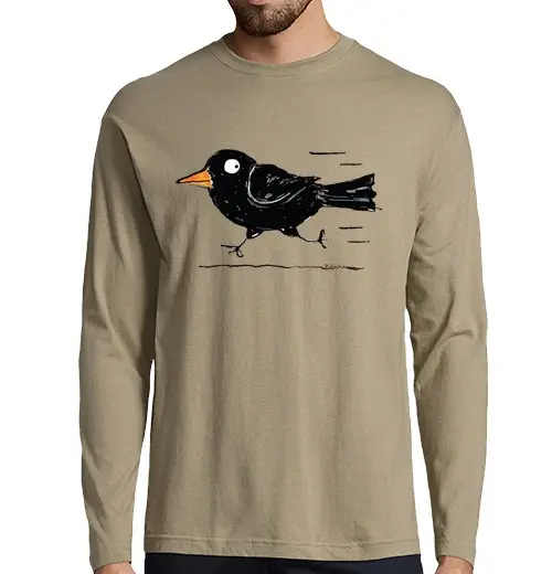 T-shirt uomo, manica lunga Disegno 4778409