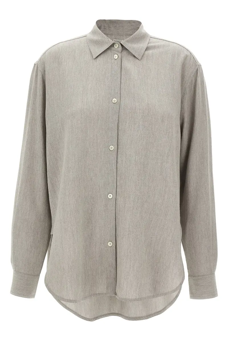 Camicia Lana Grigio