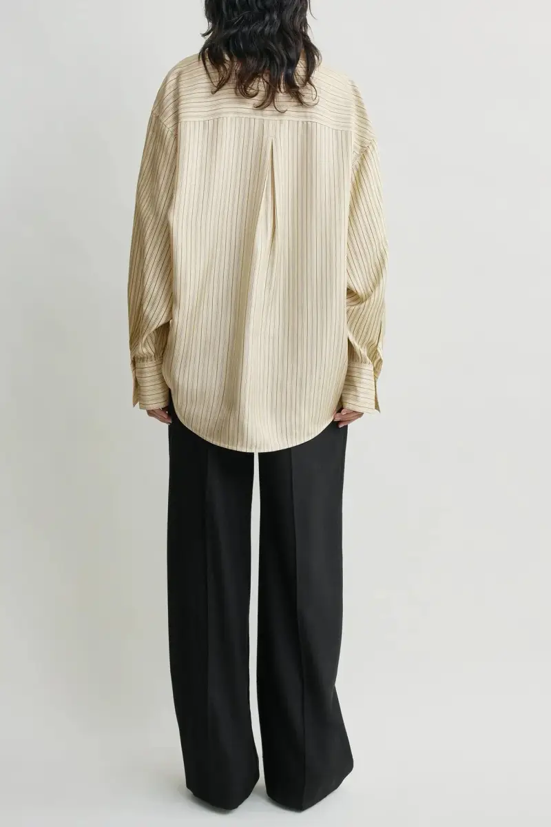 Camicia oversized BIANCO miniatura 3