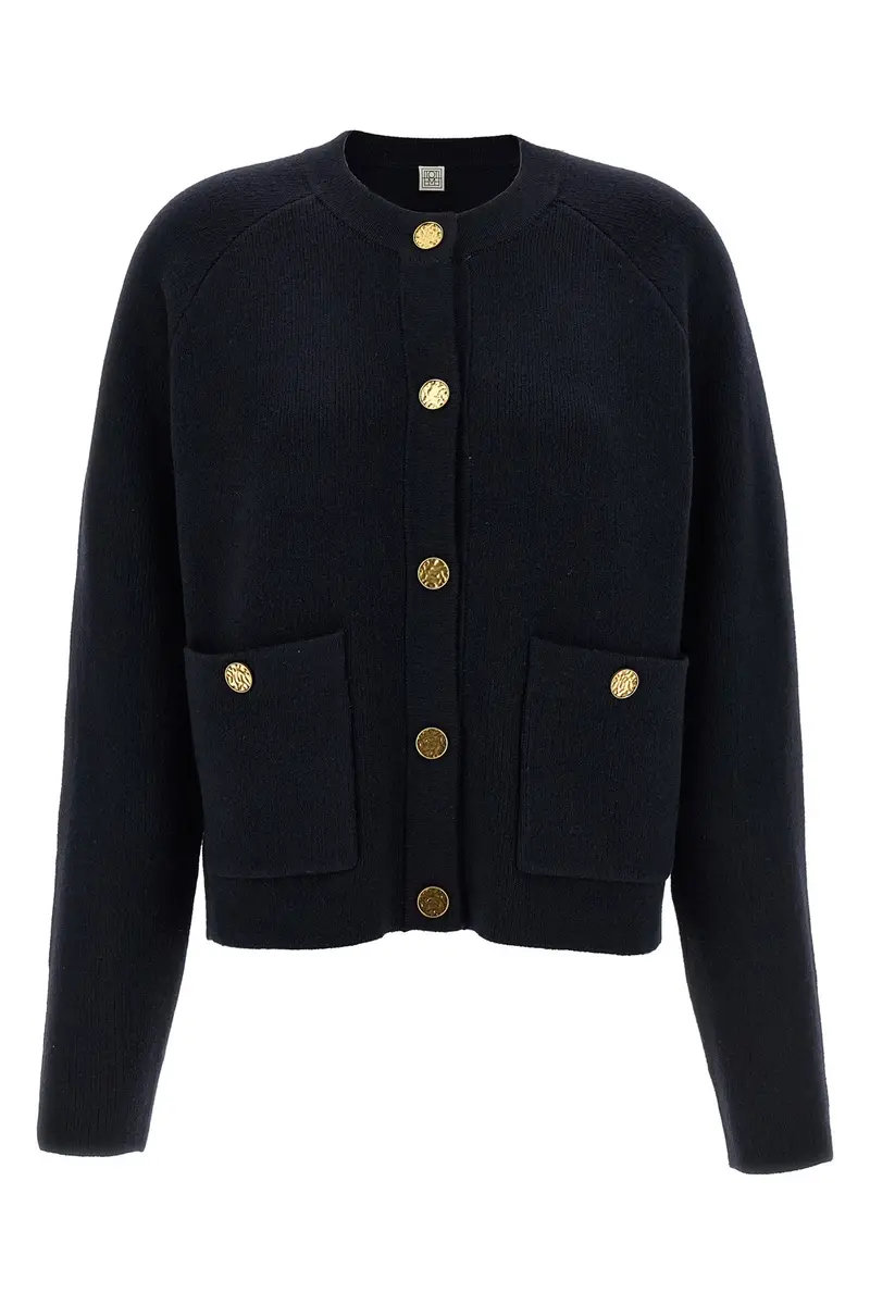 Toteme Cardigan Blu 3883999