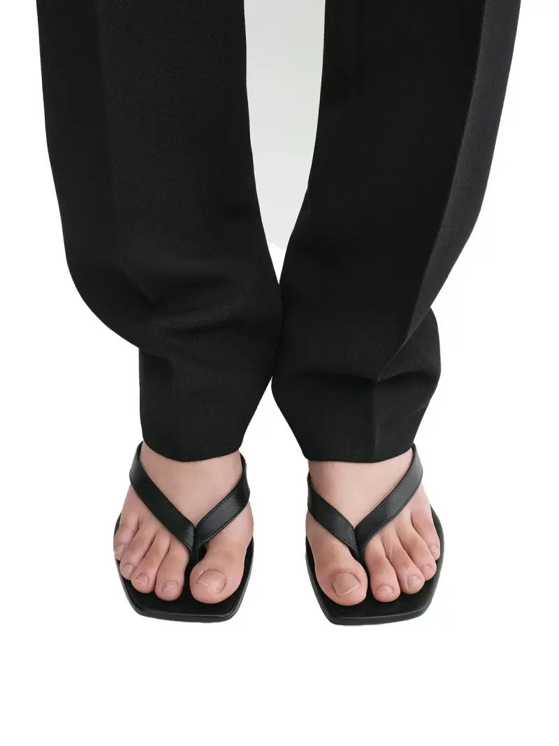 Infradito toteme NERO miniatura 2