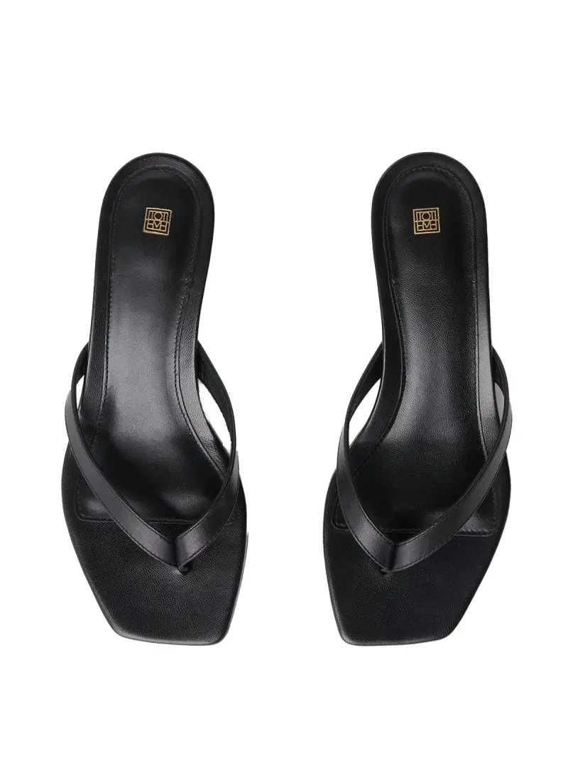 Infradito toteme NERO miniatura 3