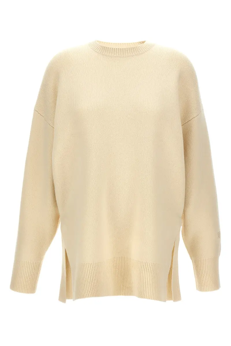 Maglione Double-Knit Bianco