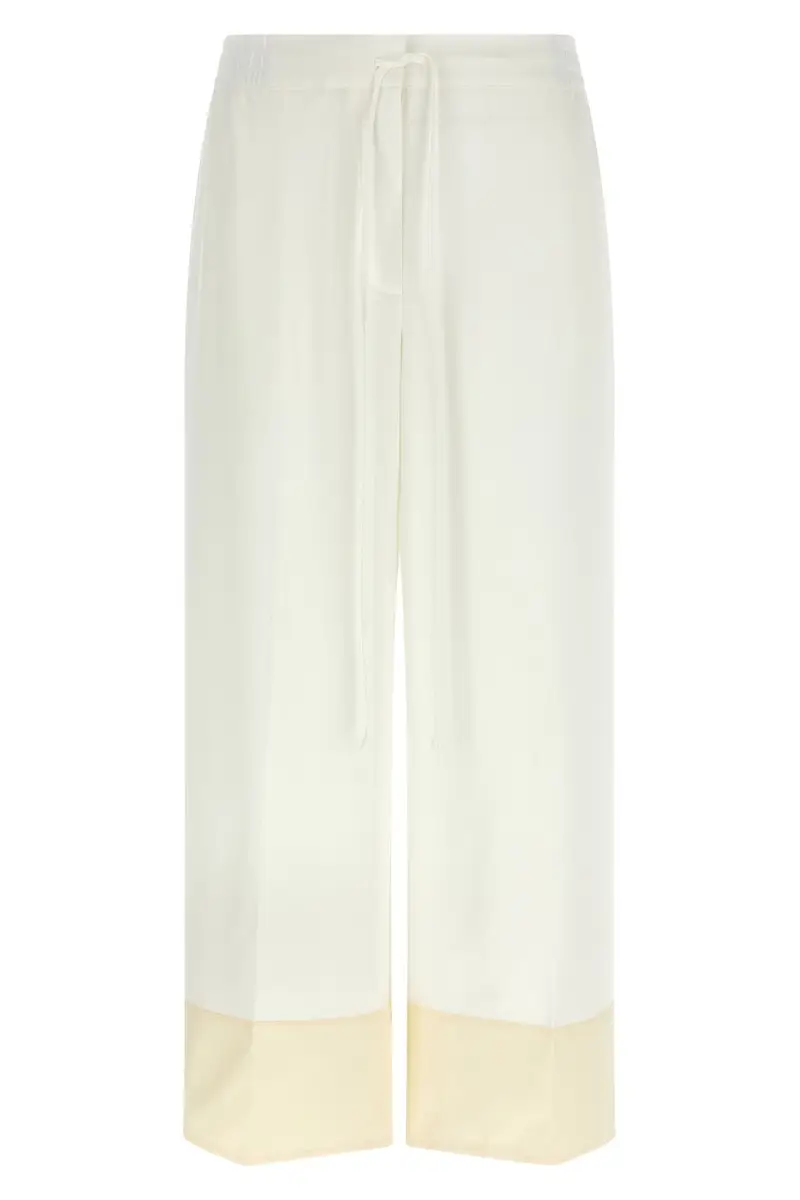 Pantalone Crop Bianco