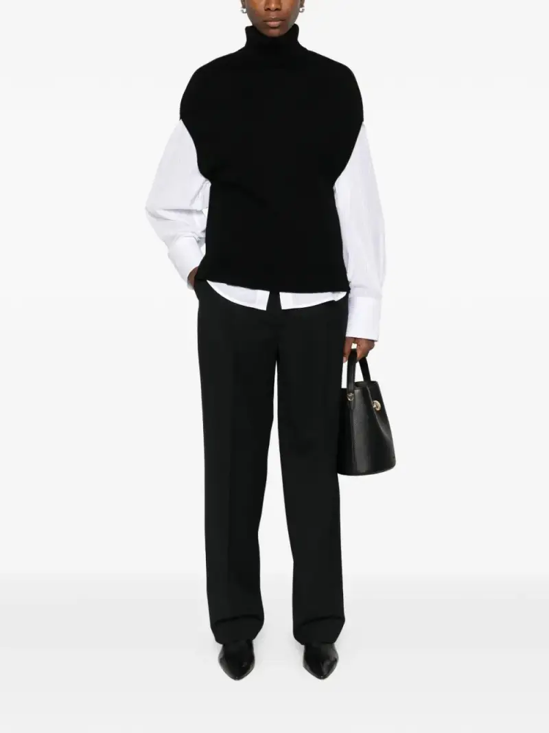 Toteme Pantaloni Eleganti Nero miniatura 3