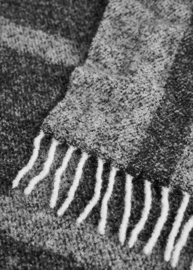 Sciarpa monogram NERO miniatura 3