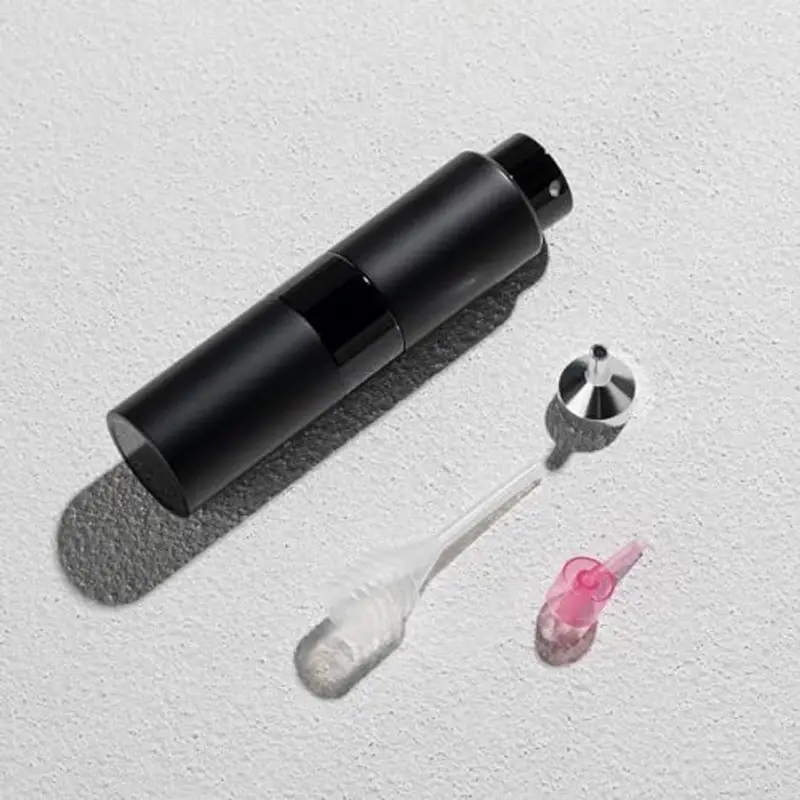 Toureal 20ml Spruzzino Profumo Ricaricabile, Vaporizzatore da Viaggio, Atomizzatore Nebulizzatore Profumo, Bottiglie Porta Profumo Spray (Oro) miniatura 3